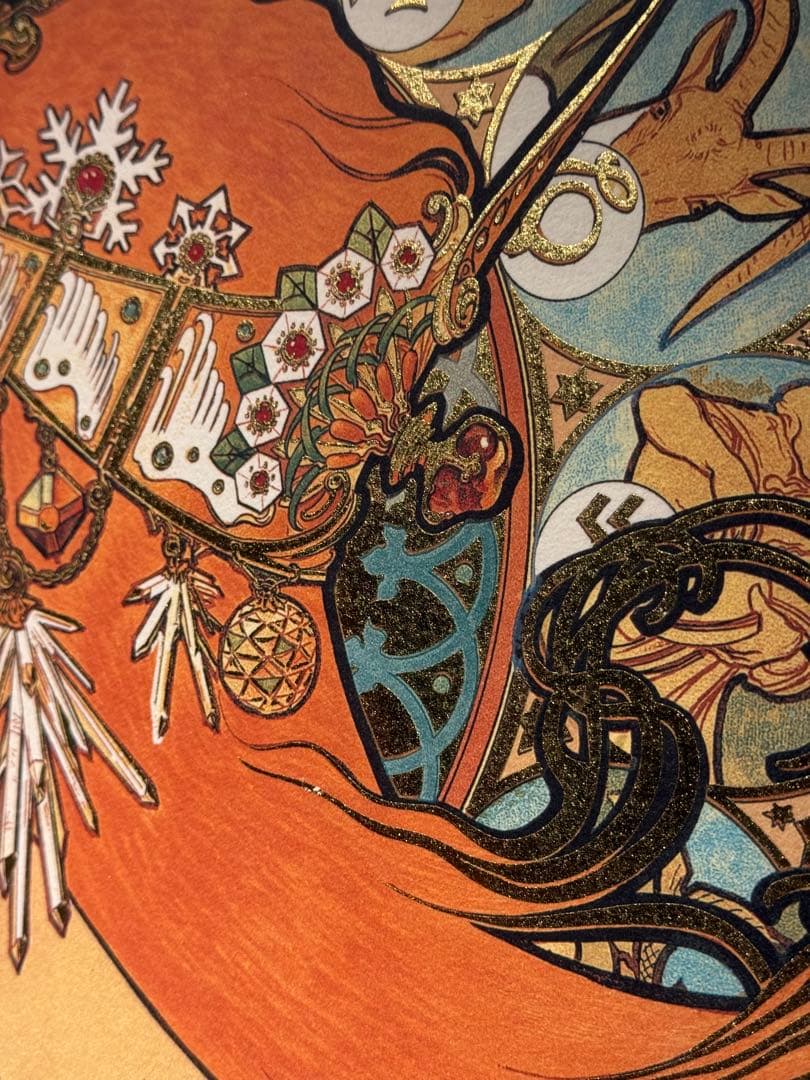 Alphonse Mucha 『黄道十二宮』 証明書