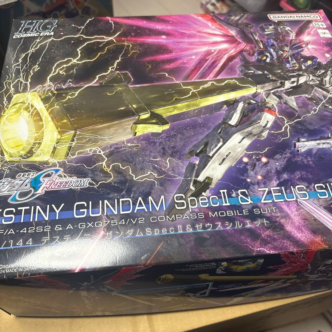 HG1/144デスティニーガンダムSpecⅡ&ゼウスシルエット HG 1/144 デスティニーガンダムSpecII&ゼウスシルエット｜バンダイ