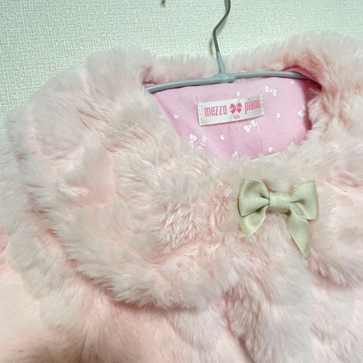 期間限定値下げ！メゾピアノ　コート ファー　タグ付き