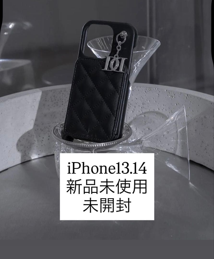 DarichダーリッチキルティングミラーDDチャームiPhoneケース1314