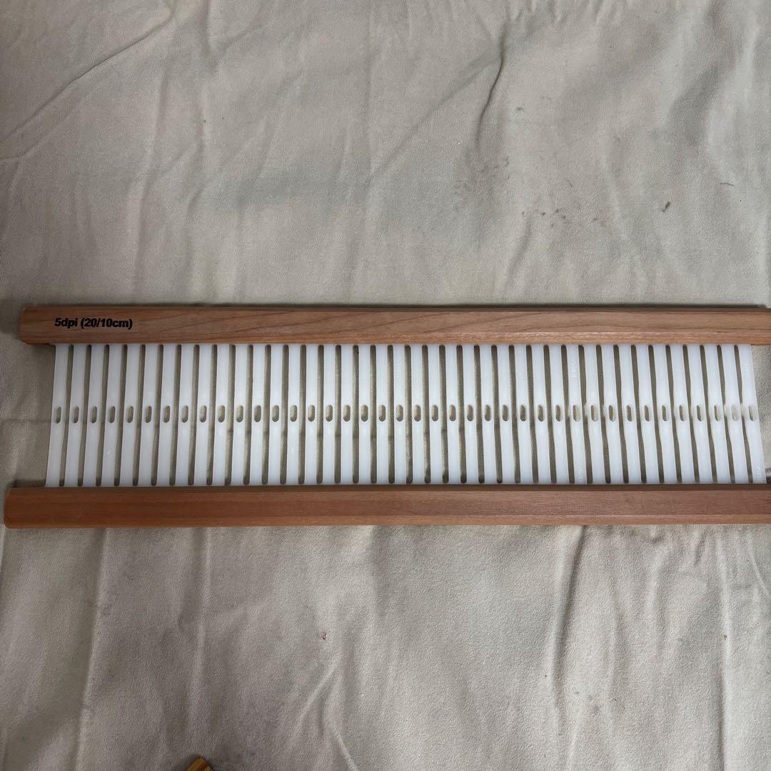 アシュフォード　卓上織り機　綜絖3枚