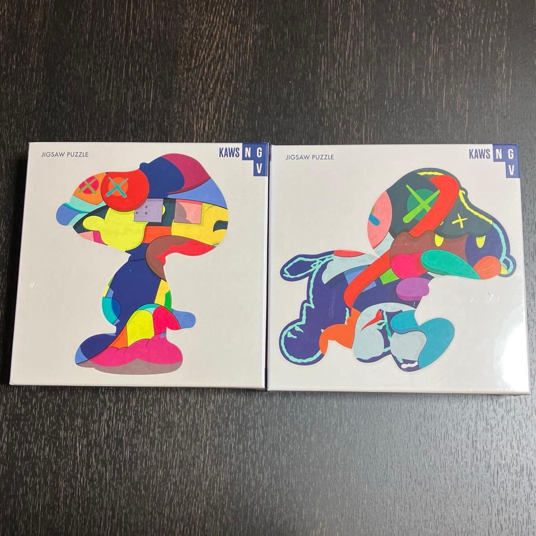 KAWS ジグソーパズル スヌーピー 1000ピース NGV 2個