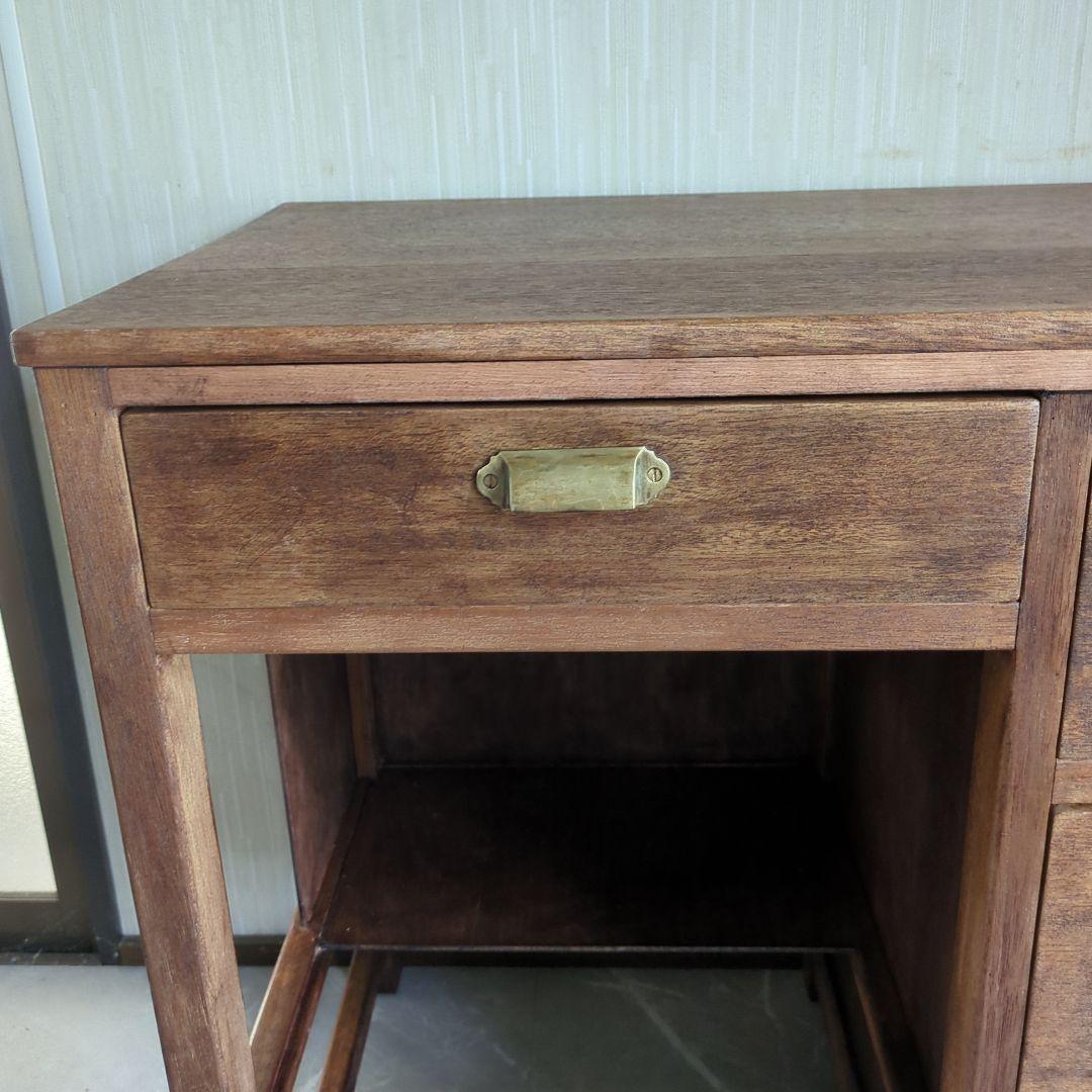 昭和5年 小振りなアンティーク机 デスク