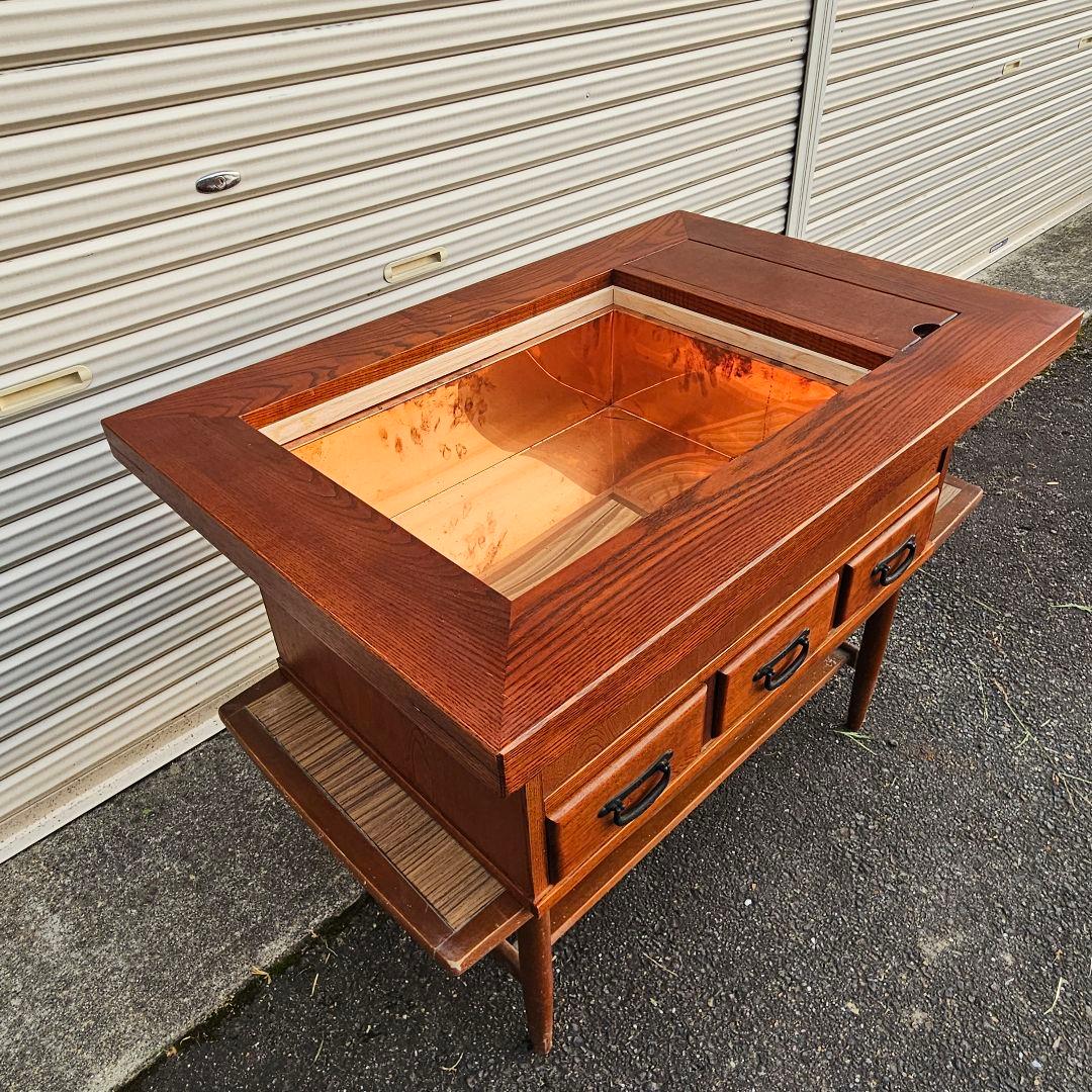 囲炉裏テーブル 長火鉢 ローテーブル 和モダン 和室 ロー テーブル