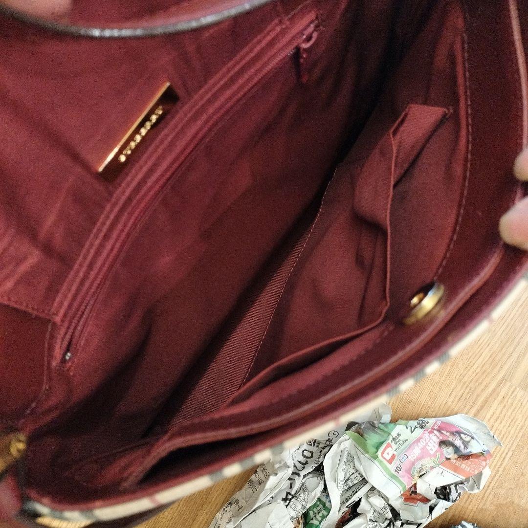 Whiteboo!! 　Burberry チェック柄 ショルダーバッグ