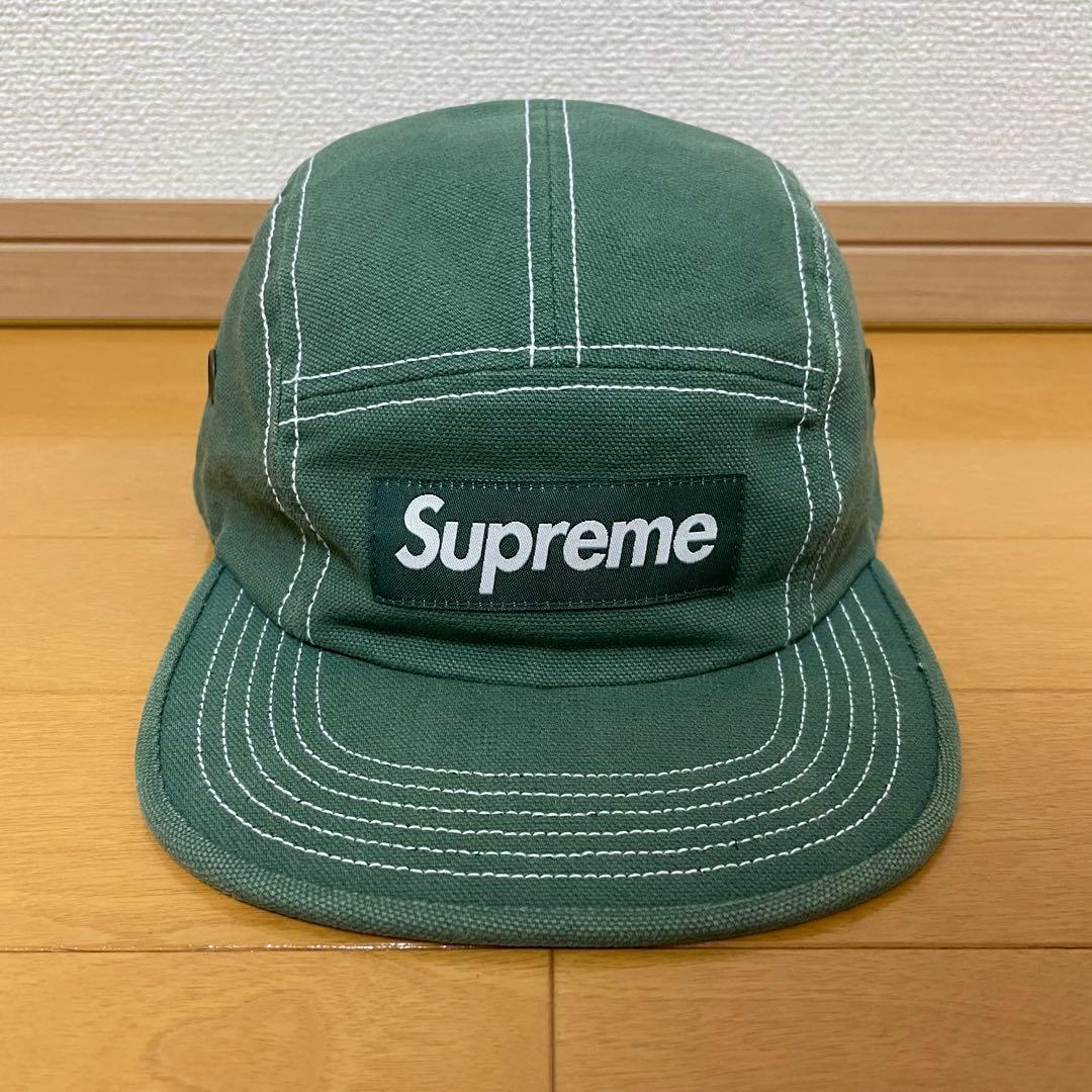 安いファッション - Supreme Field Camp Cap グリーン 20ss