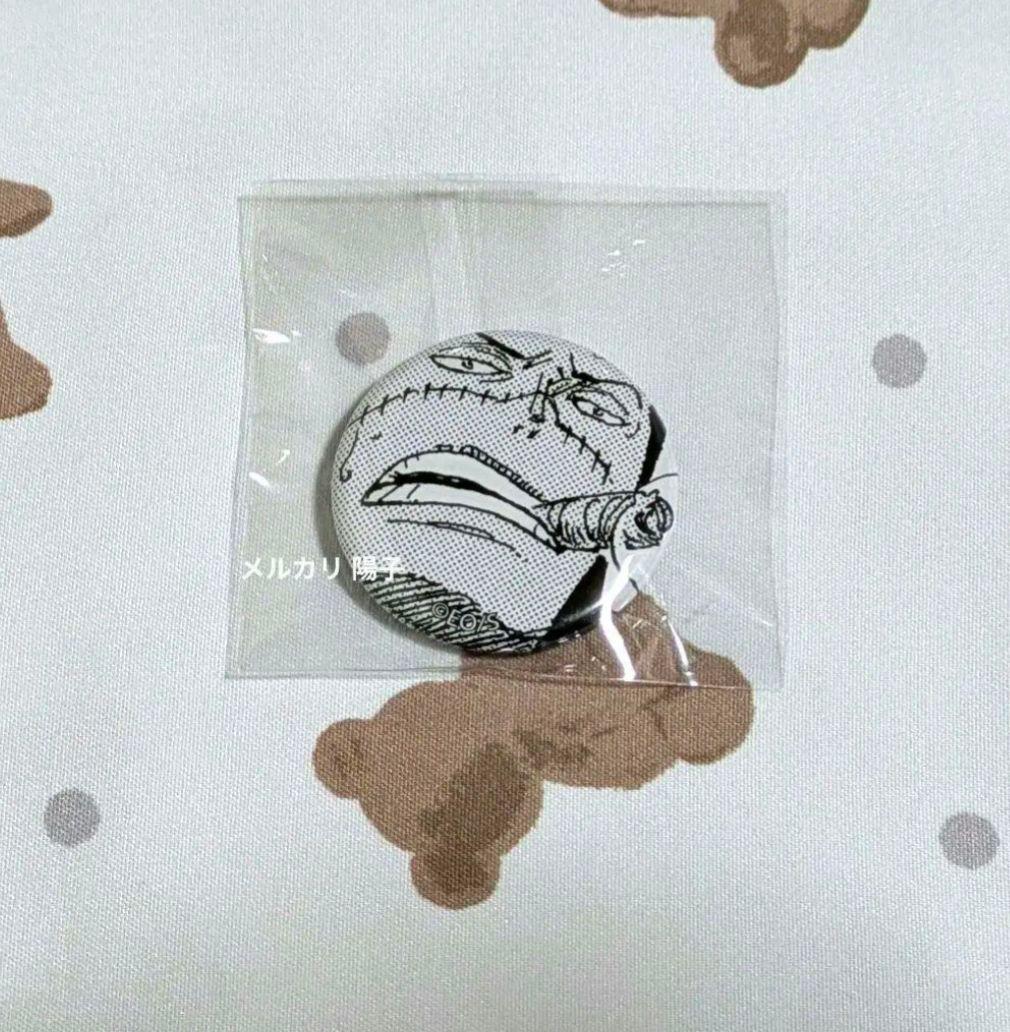 ワンピース ALL FACES 缶バッジ クロコダイル ② - メルカリ