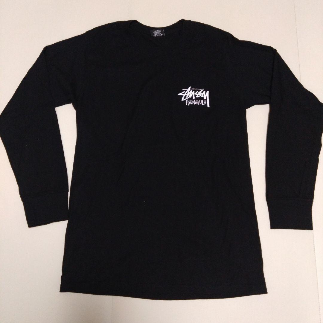 Stussy Honolulu ステューシーホノルルロンT ブラック