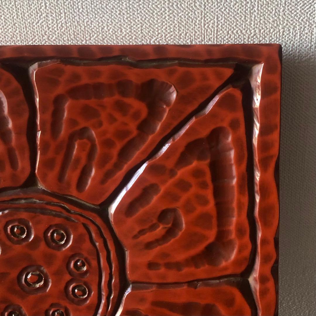 鎌倉彫 博古堂 角皿 菓子盆