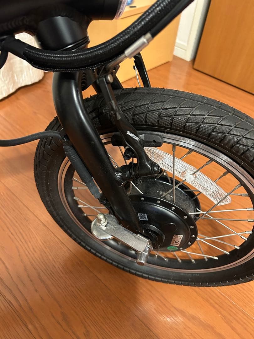 BENELLI mini Fold 16電動アシスト自転車 スタンド　カゴ付き