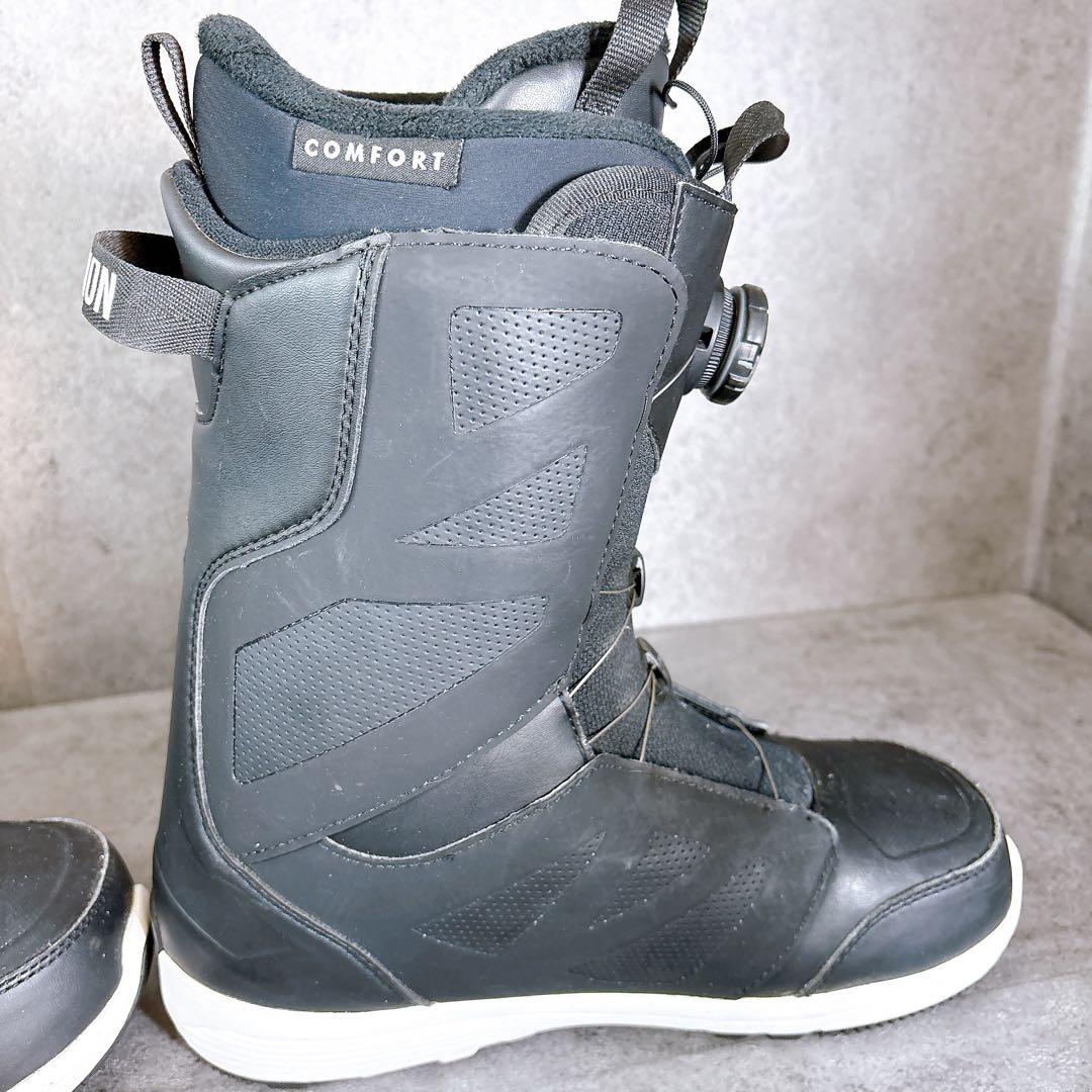 メンズスノーボードブーツSALOMONサロモン ランチ　ダブルボア　27センチ