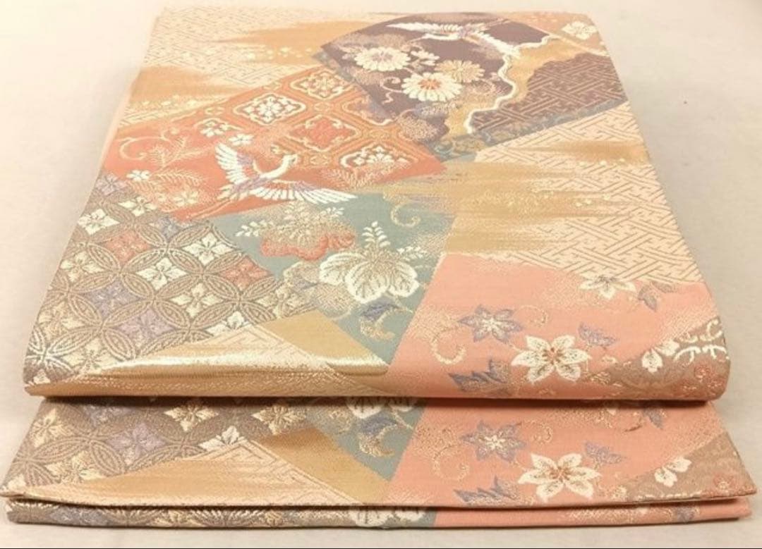 なのなの様専用box振袖長襦袢サイズS〜M 正絹 花柄 波模様 T116733944