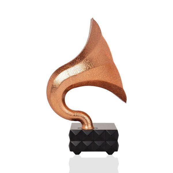 【新品】スマホスピーカー アコースティボックス ローズゴールド