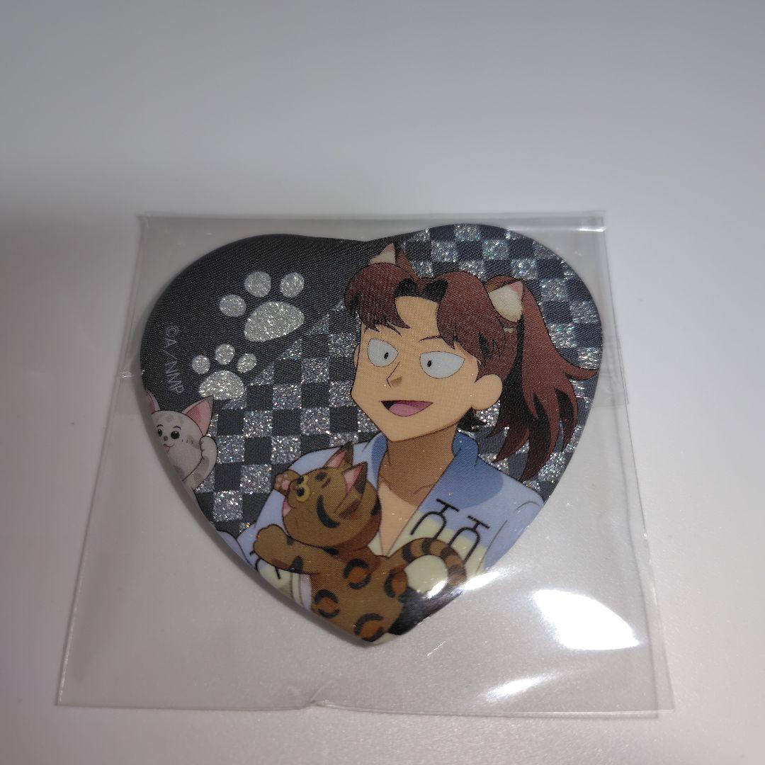 忍たま乱太郎 山田利吉 ナンジャタウン ハート缶バッジ カラオケの鉄人