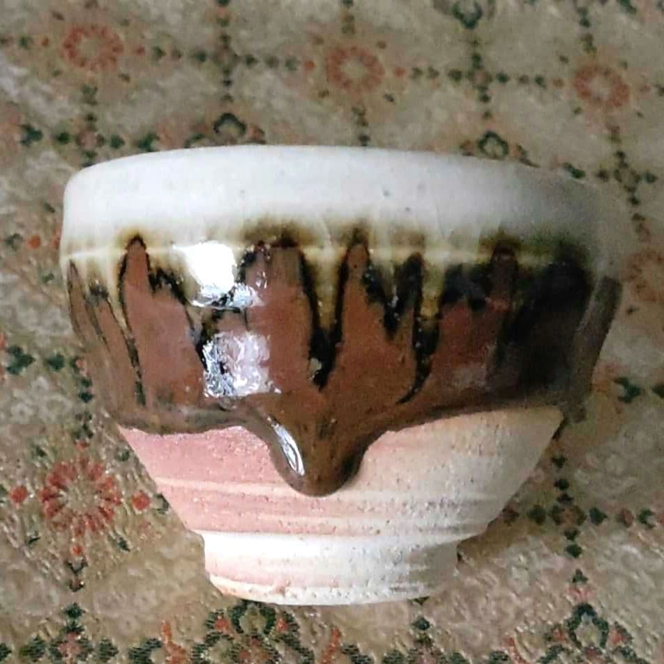 穴窯　菊天目ぐい呑 G4