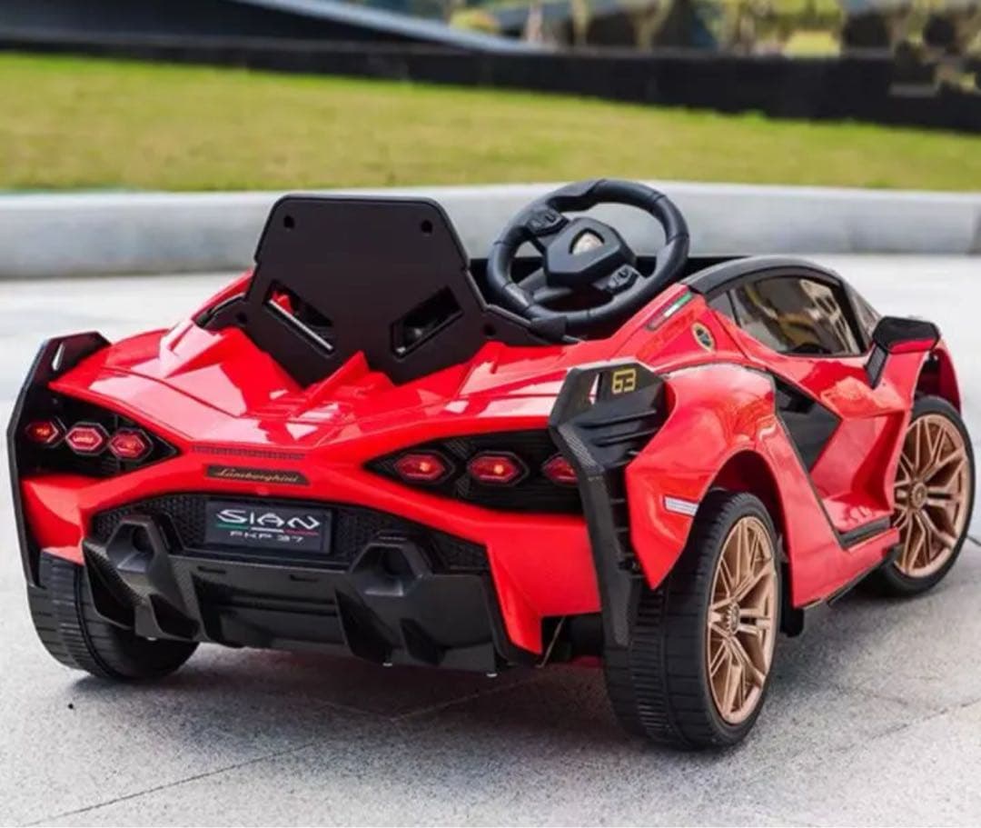 ランボルギーニ 子供電動自動車 おもちゃ リモコン付電動カーキッズ　充電 音楽