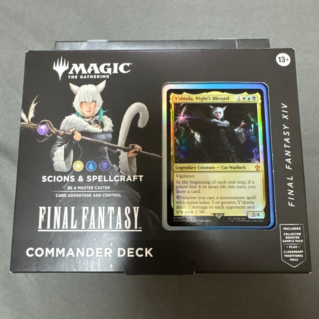 j*s様 MTG　FF　統率者デッキ　サイオンズ・スペル　英語版　新品未開封 j*s様 MTG FF 統率者デッキ サイオンズ・スペル 英語版 新品未開封
