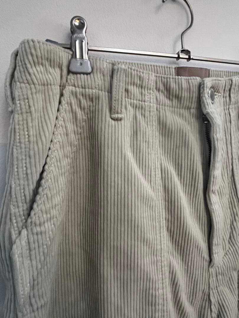 専用　　美品　SHISHIKUI CORDUROY BAKER / CREAM