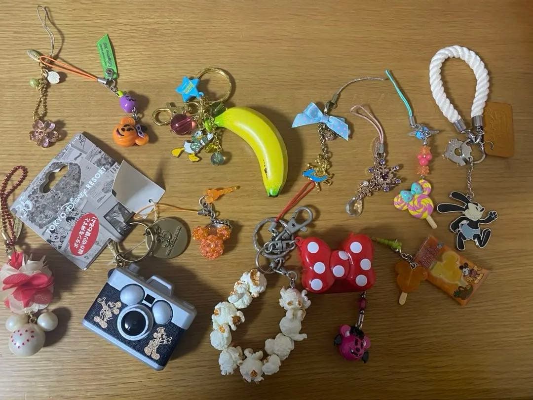 東京ディズニーリゾート ディズニー ストラップまとめ売り