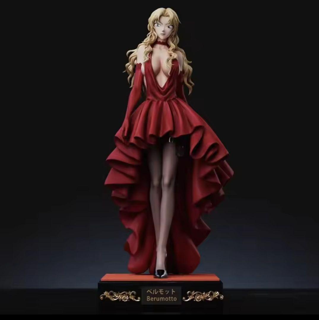 名探偵コナン　ベルモット ドレスフィギュア 名探偵コナン YYDS スタジオ ベルモット 樹脂像 - カイオランド