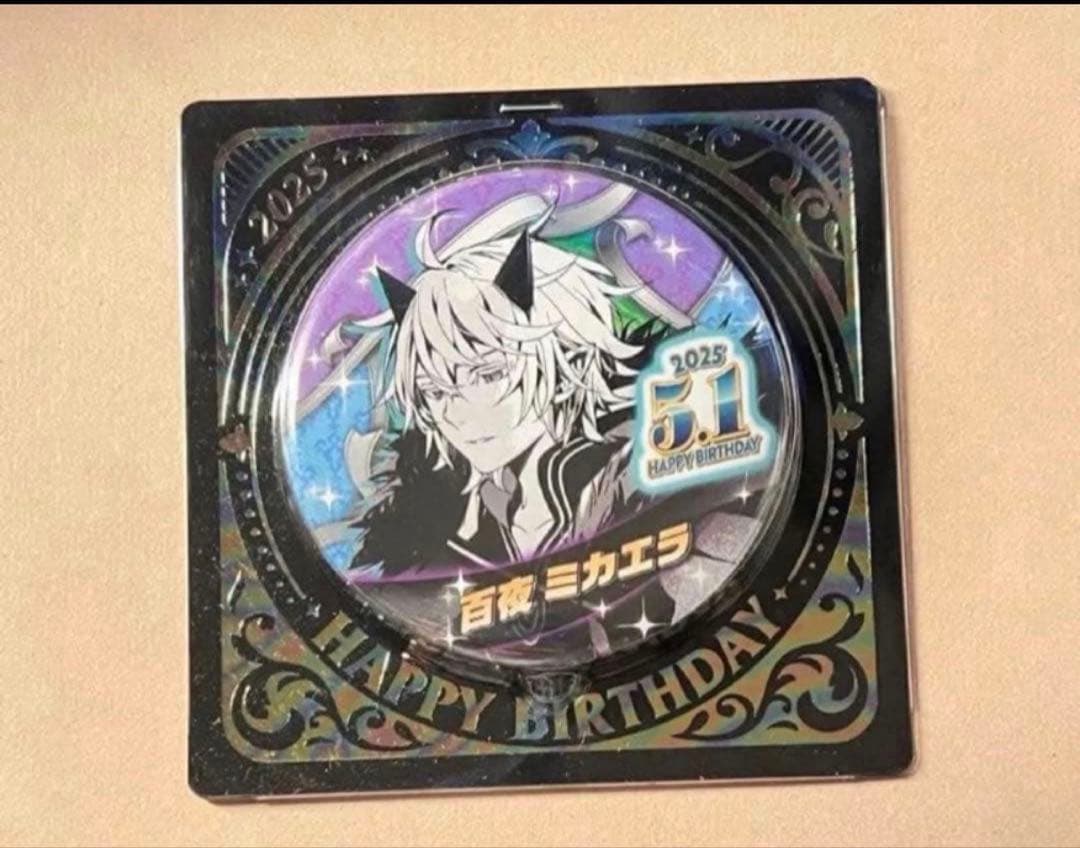終わりのセラフ 百夜ミカエラ バースデイ 缶バッジ - メルカリ