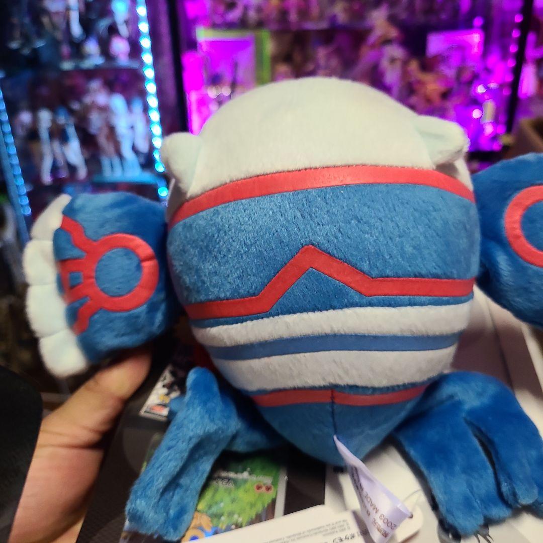 ポケモンセンターポケドールカイオーガ2003年初期希少品タグ付き