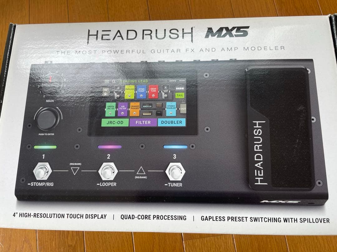 ギター headrush mx5