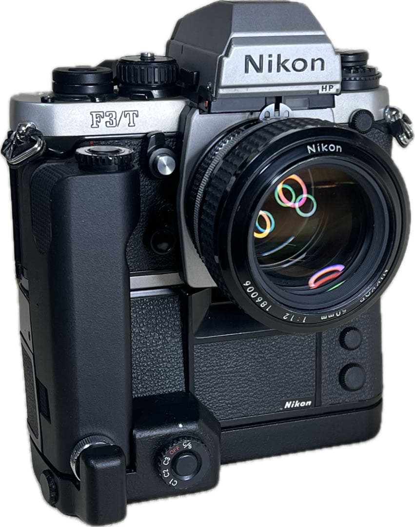 Nikon F3/Tチタンシルバー+MD-4+NIKKOR 50mm 1:1.2