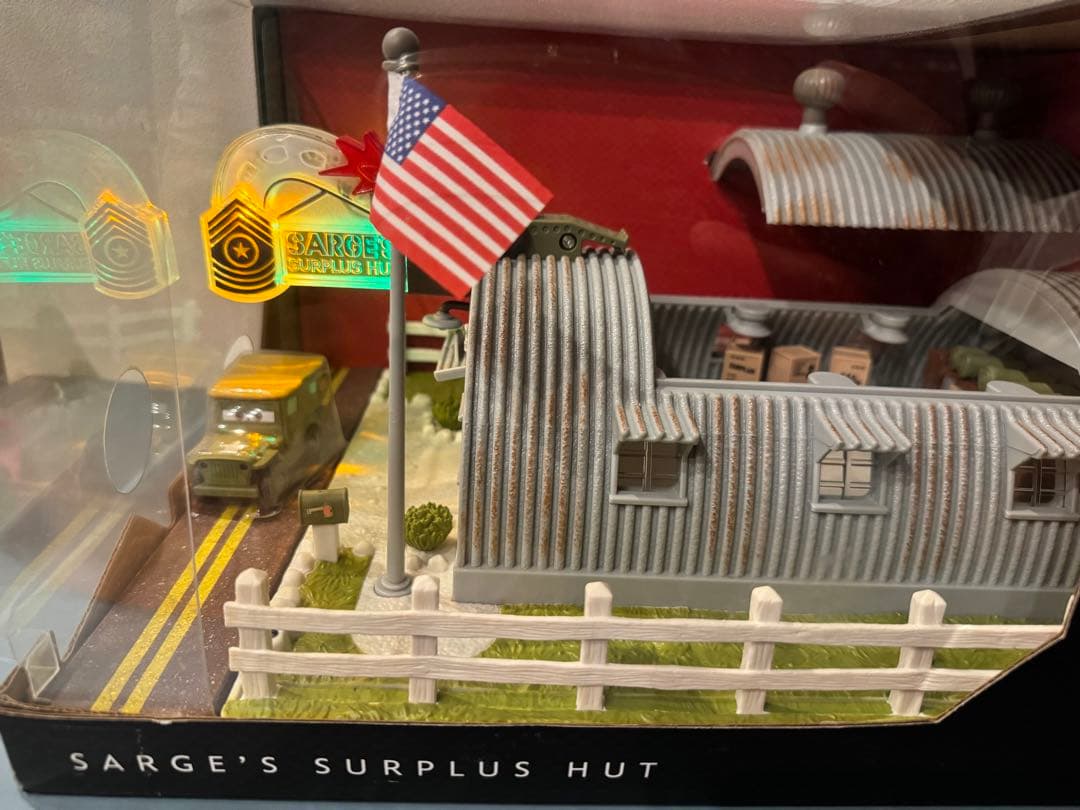 廃盤　ディズニー　カーズ　マテル　プレシジョン　サージの小屋