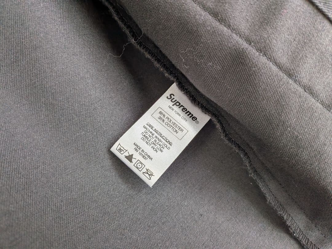 美品 supreme small logo shop jacket Sサイズ 黒