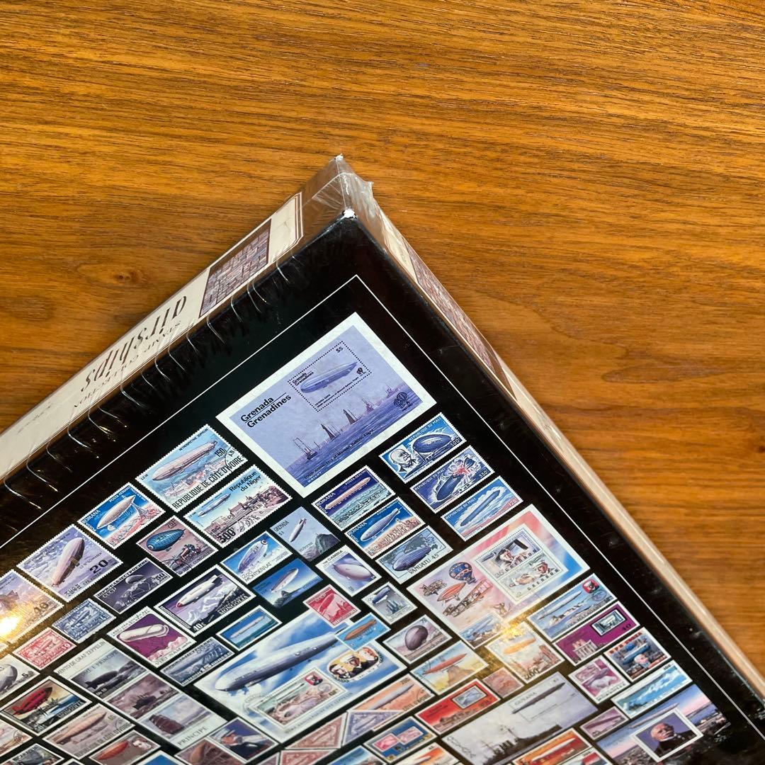 ジグソーパズル エアシップ 伊藤祐介 スタンプコレクション 1000P 切手