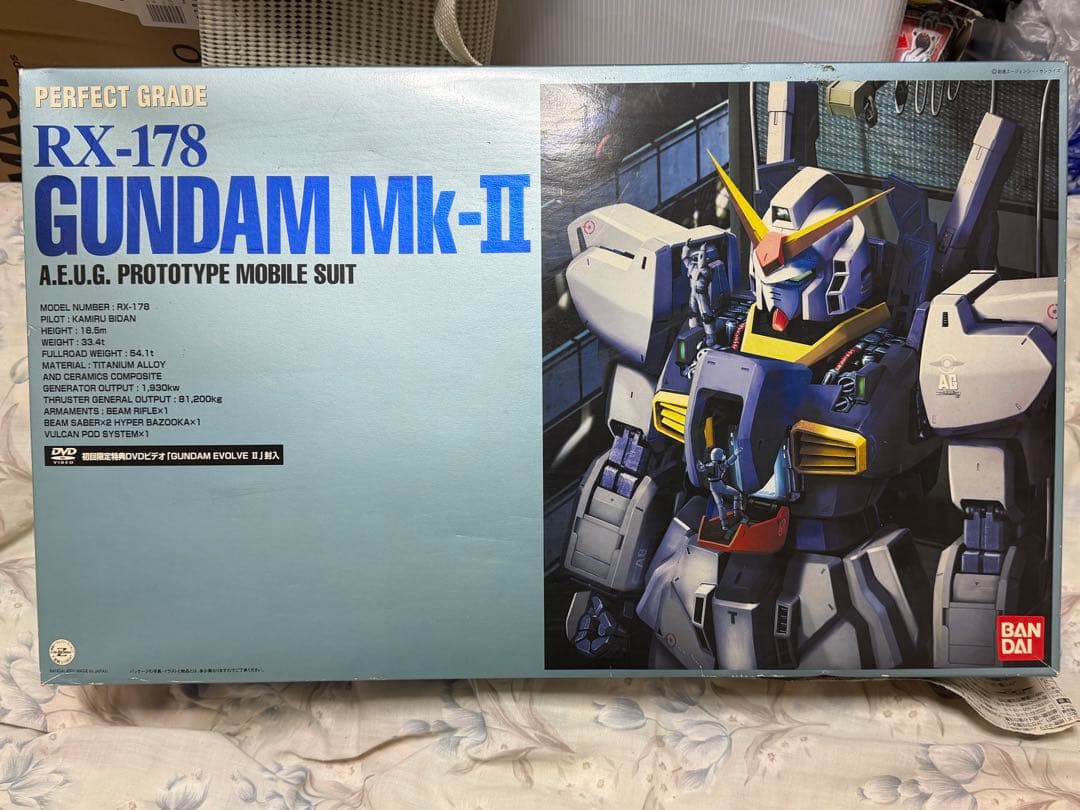 中古組立て】 PG ガンダムMk-II 初回特典付き ジャンク