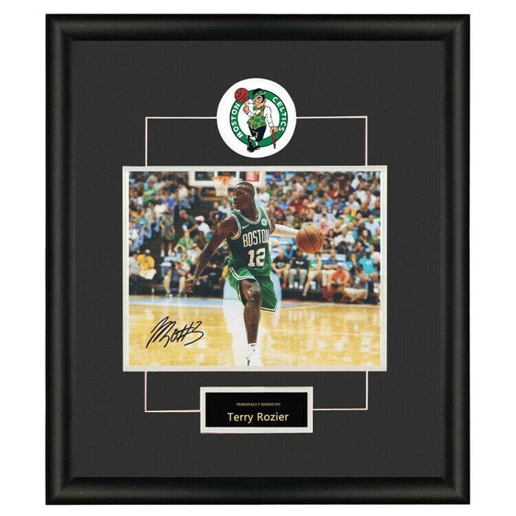 直筆サイン入り写真 テリー・ロジアー ボストン・セルティックス SA