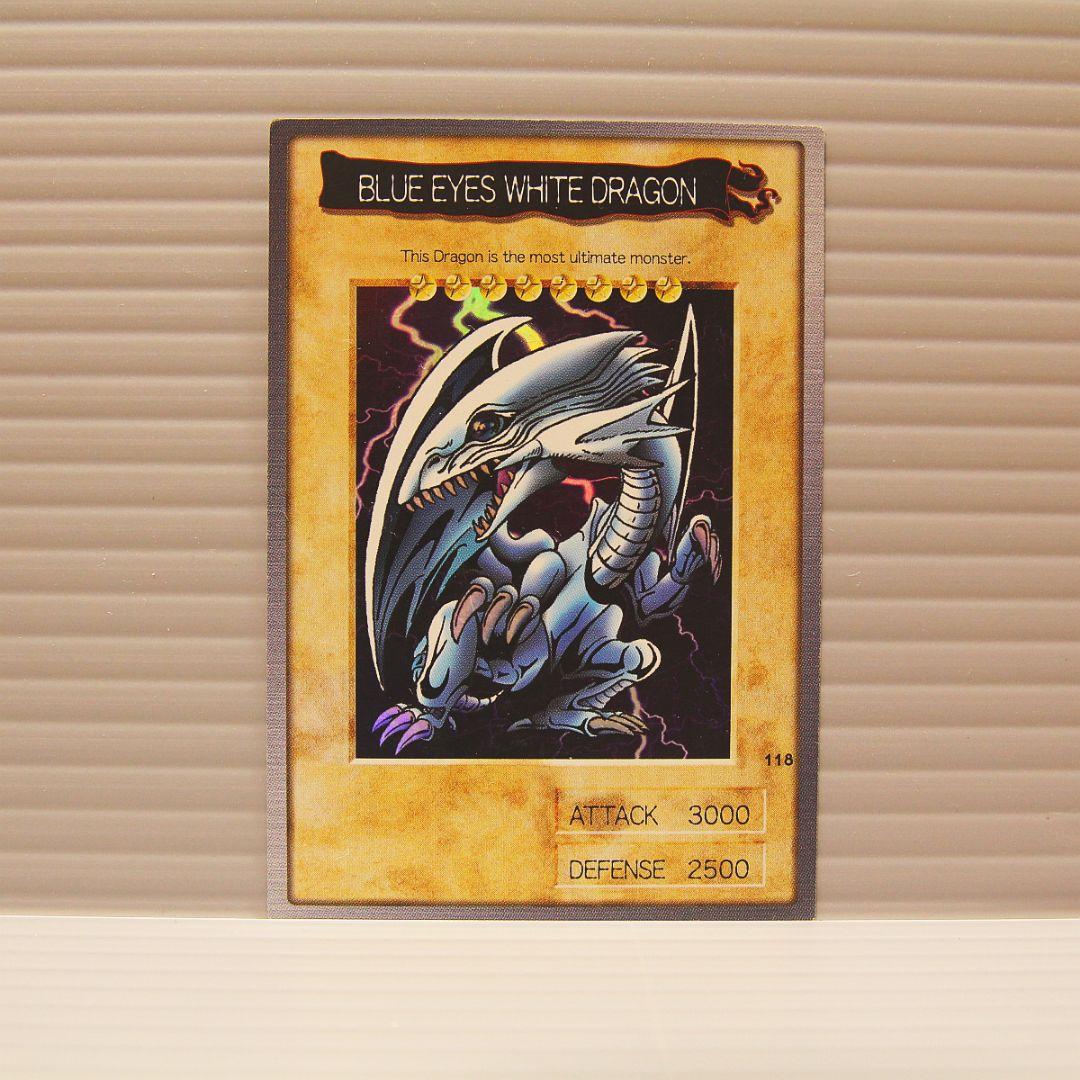 遊戯王 バンダイ版 カードダス 英語版 青眼の白龍 当時物 旧裏 - メルカリ