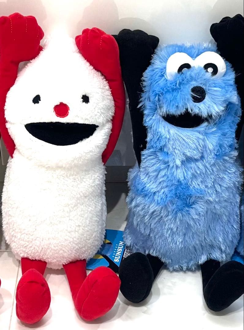 パペットスンスン おすわりbigぬいぐるみ 〜WA!〜 スンスン ノンノン