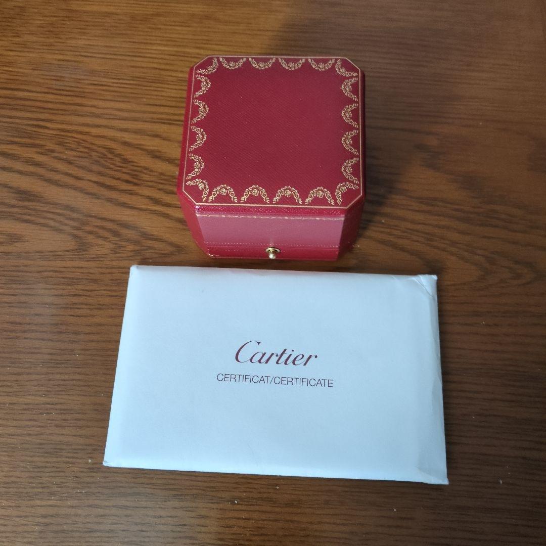 Cartier 1895ウェディング リング750YGダイヤ1P サイズ50