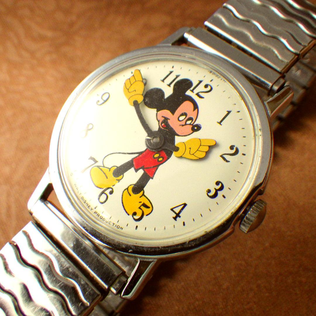 2025年最新】Yahoo!オークション -ビンテージ ミッキー 時計