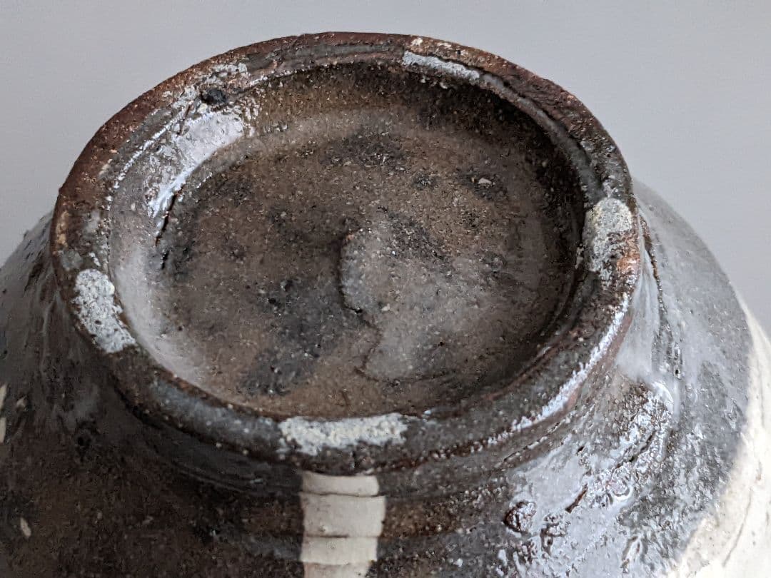 森岡成好 粉引 碗 茶碗