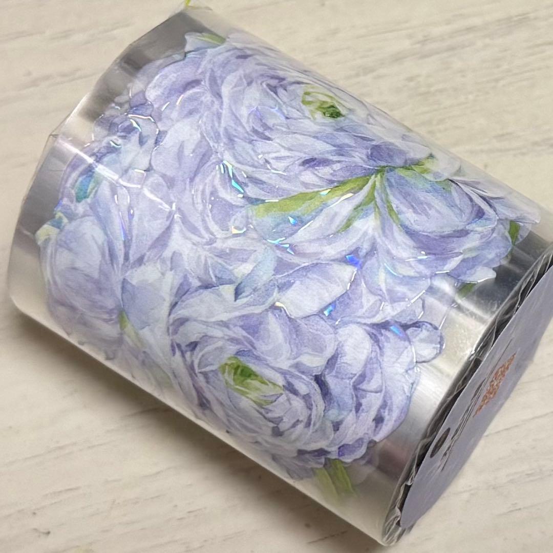 贝壳光 6.5cm×10m 小黄花 海外マスキングテープ 7382】海外 マステ 3/5