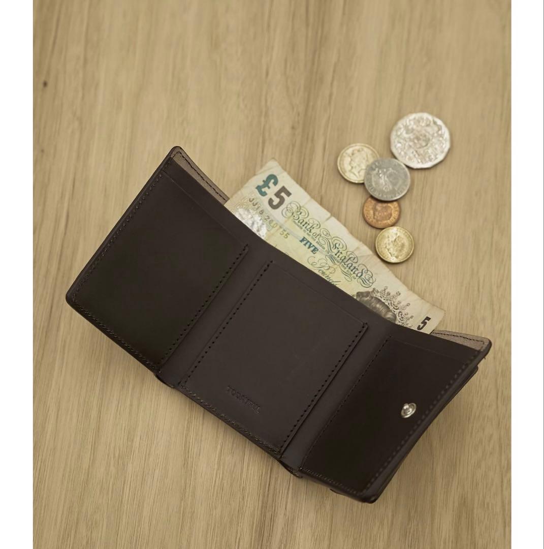 Todayful 三つ折り財布 黒