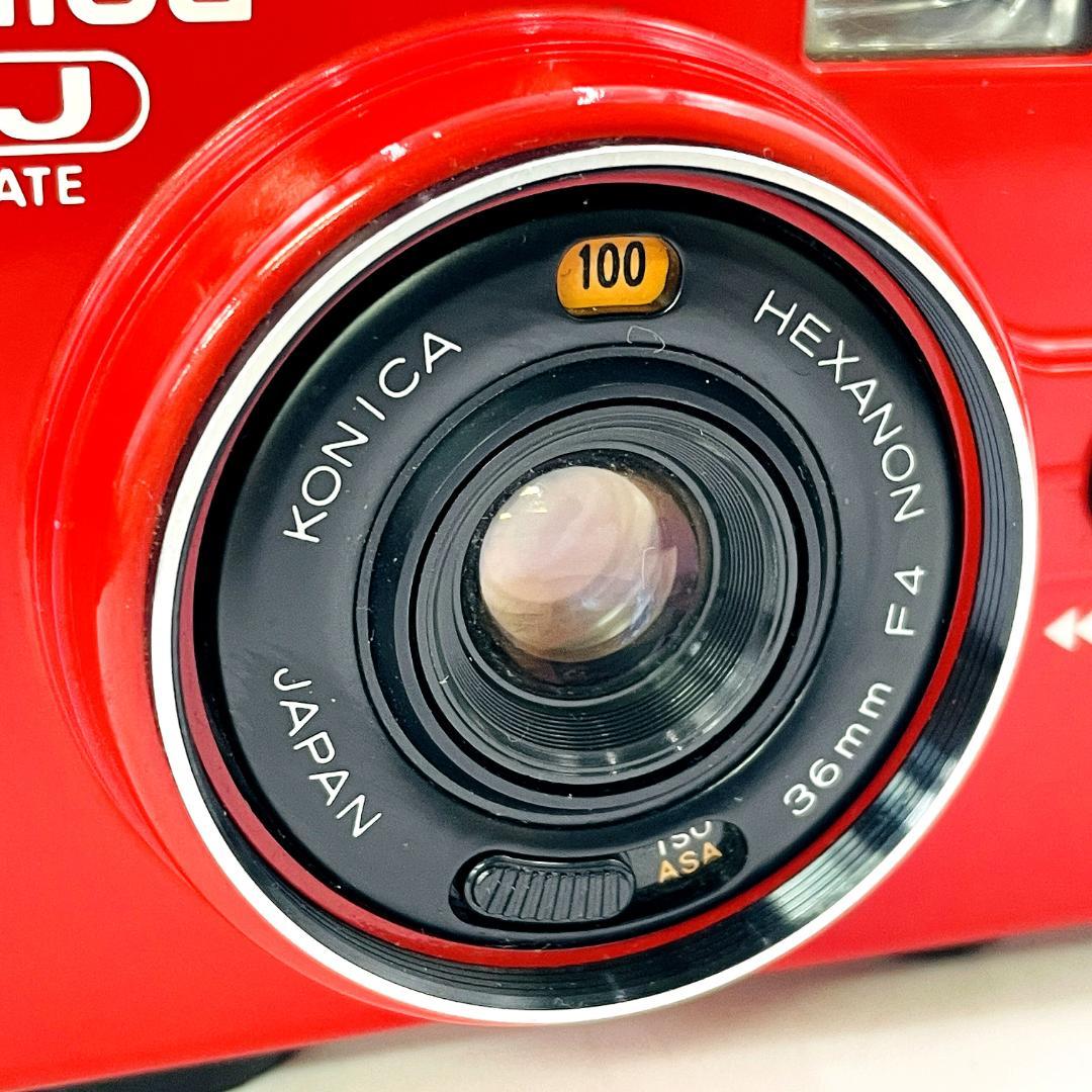 整備済完動品】Konica EFJ レッド 整備済完動品】Konica EFJ レッド 【