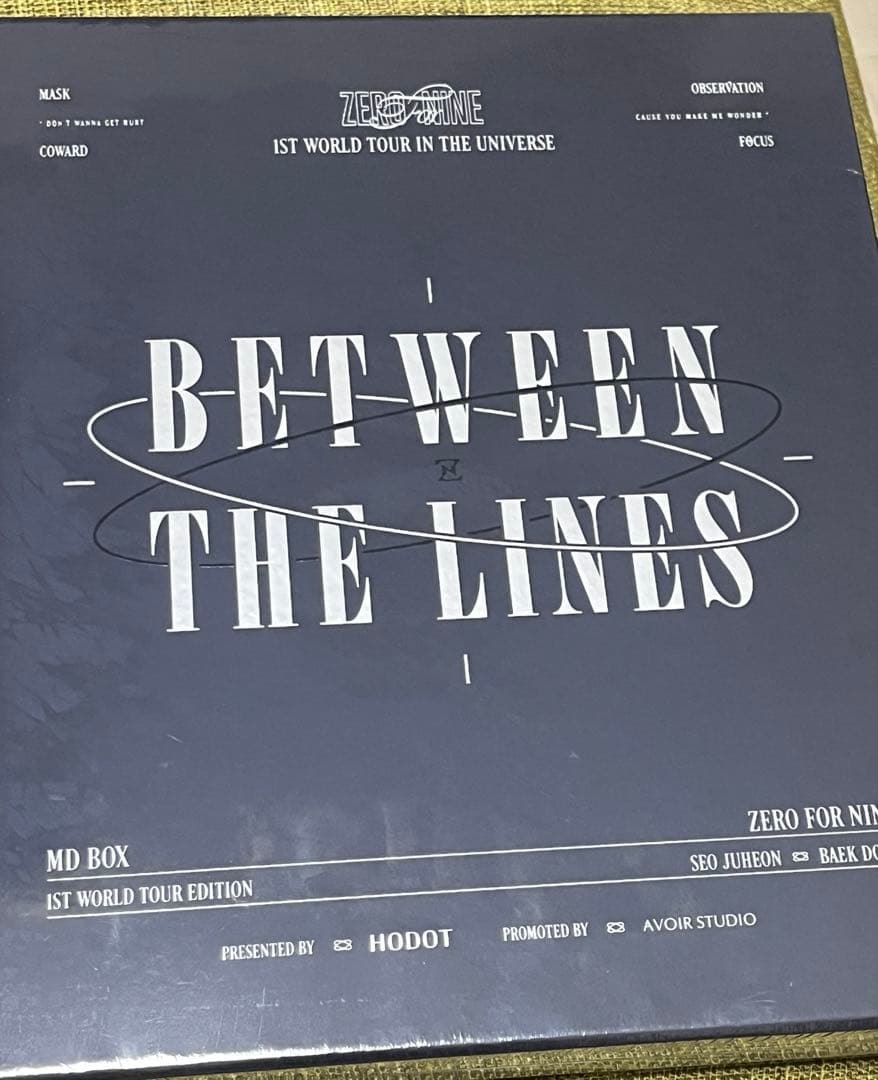 韓国BL公私は分けて!1ST WORLD TOUR EDITION MD BOX