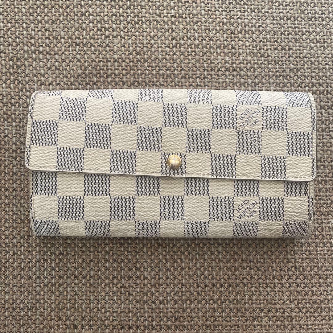 Louis Vuitton ダミエ アズール ポルトフォイユ 二つ折り財布