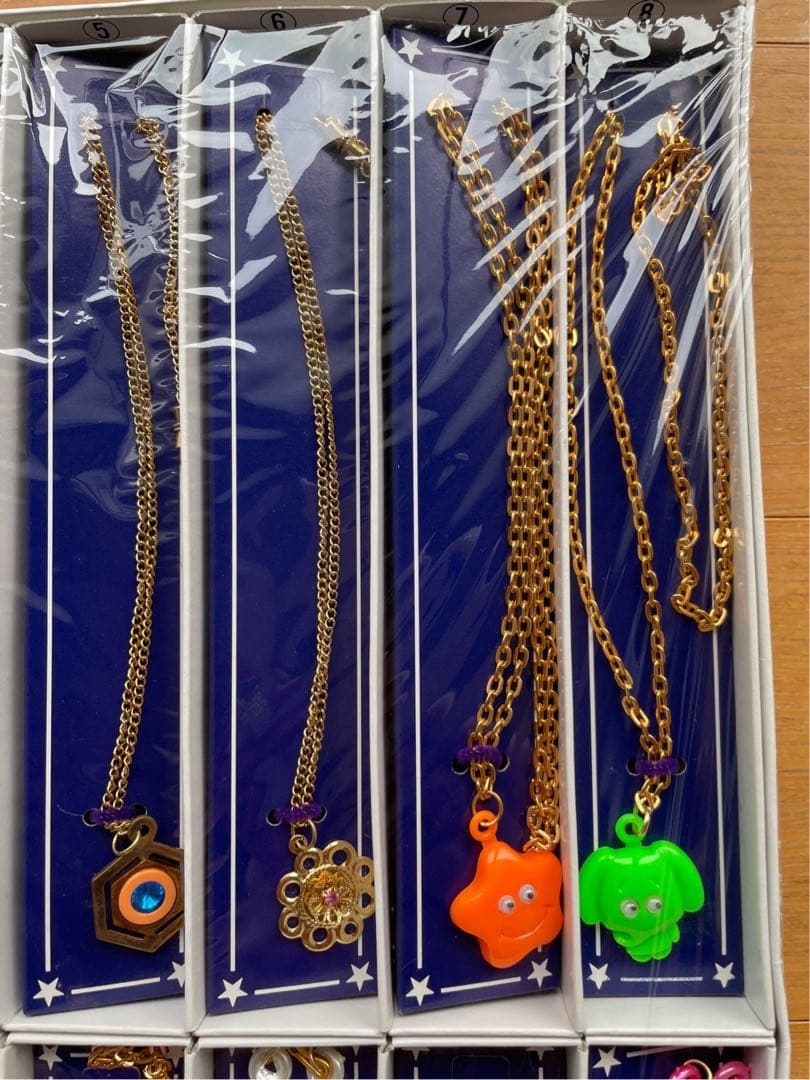 昭和レトロ　当てくじ　アクセサリーセット　指輪　ネックレス