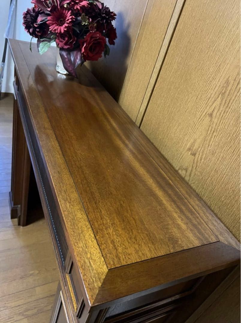 希少 ドレクセル マントルピース 暖炉 サイドボード 美品 輸入家具