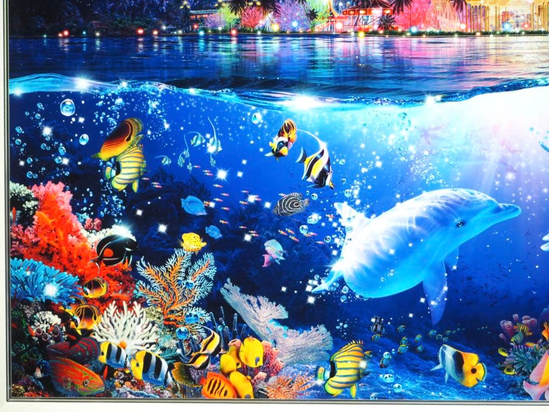 い*ん様 真作□クリスチャンラッセン 最高傑作 版画 ドリームタイム L