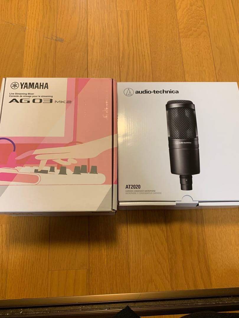 YAMAHA AG03MK2、AT2020、ATH-EP100、ケーブルセット | YAMAHA YAMAHA