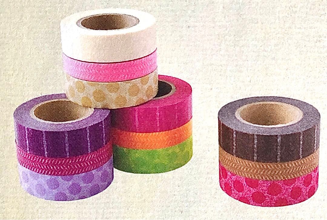 マークス 廃盤マスキングテープ コフレ ドゥ クチュリエ2 花 4本セット