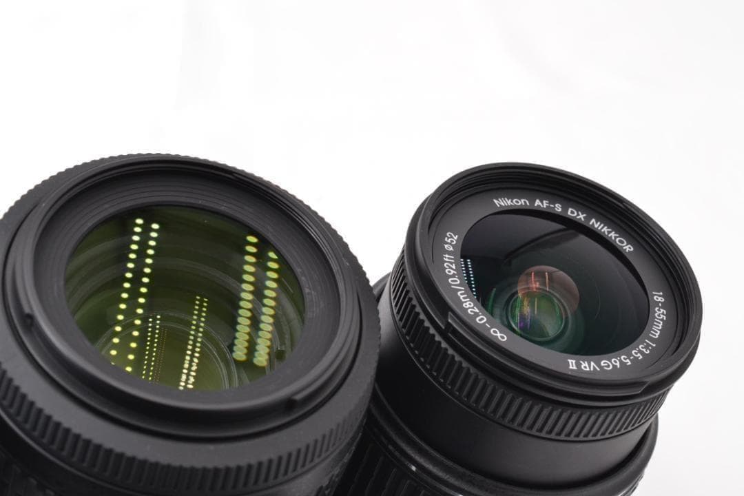 ニコン Nikon D5500 希少RED ダブルズーム カメラバッグ付 - メルカリ