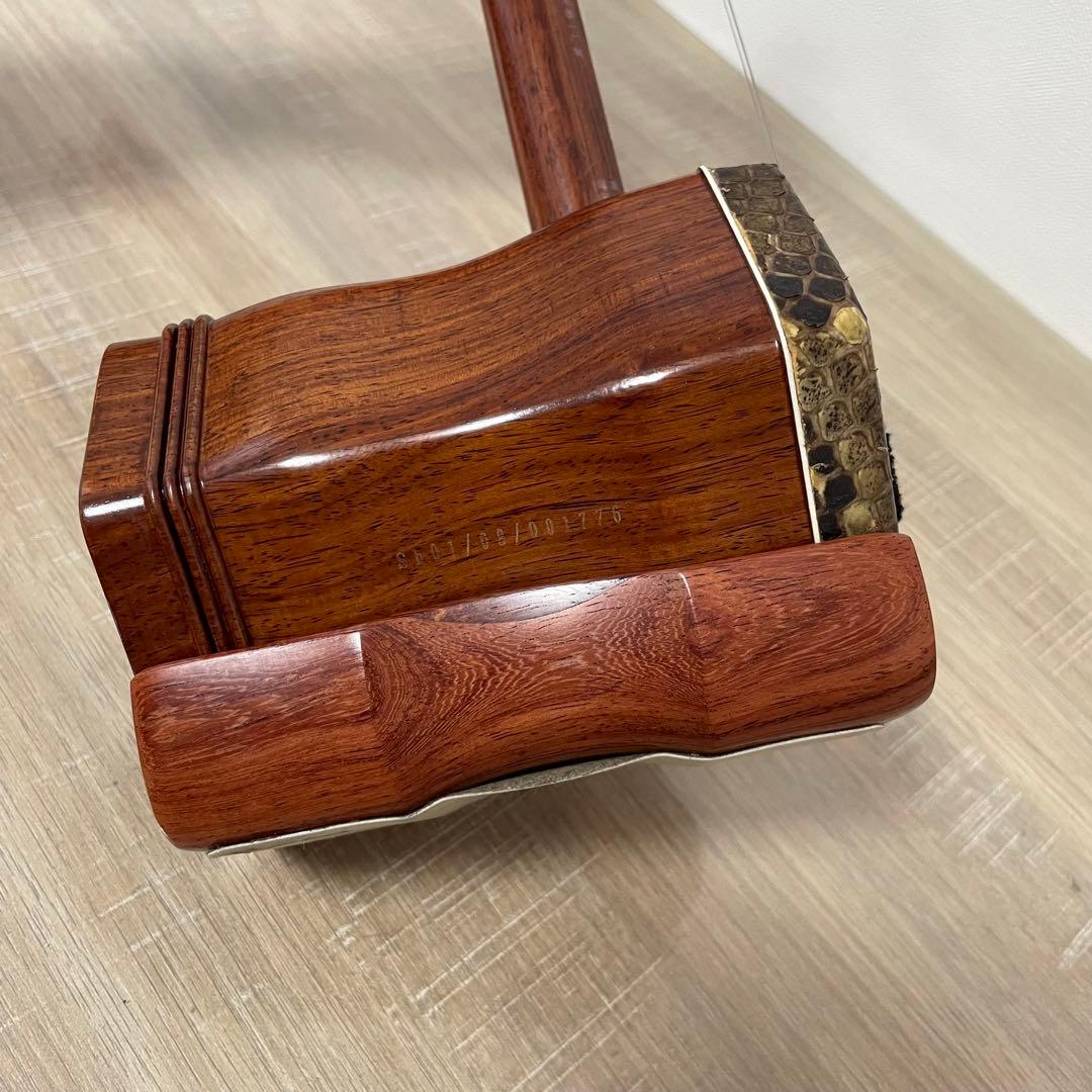 敦煌牌 二胡 上海民族楽器 弓付き 中国